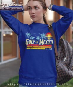 Gulf Of Mexico Forever Retro Vintage Beach Shirt Sweatshirt