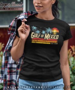 Gulf Of Mexico Forever Retro Vintage Beach Shirt Women T Shirt