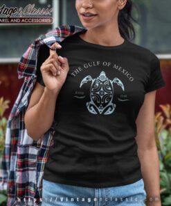 Gulf Of Mexico Turtle Estd 1550 Stay Salty T Shirt Women T Shirt