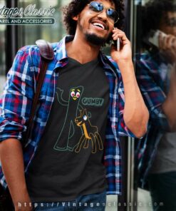 Gumby Adventures V Neck TShirt