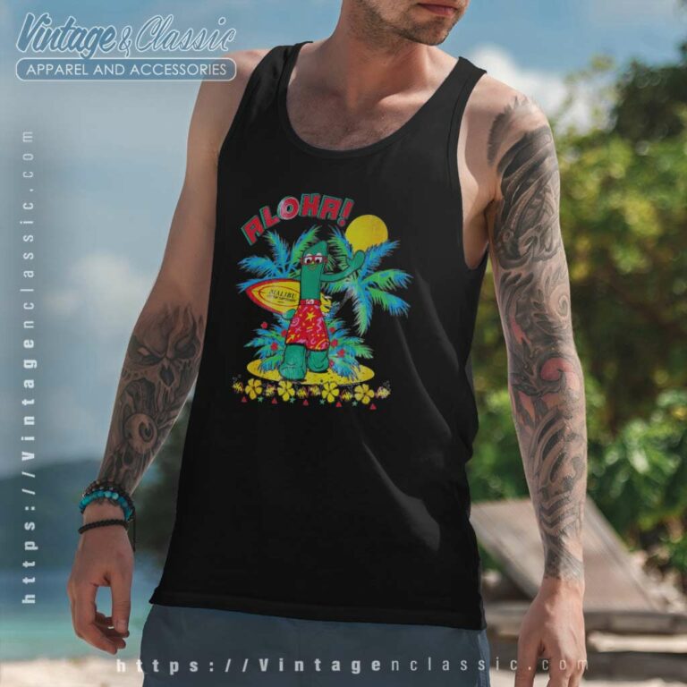 Gumby Aloha Tank Top Racerback Gumby Aloha Tank Top Racerback