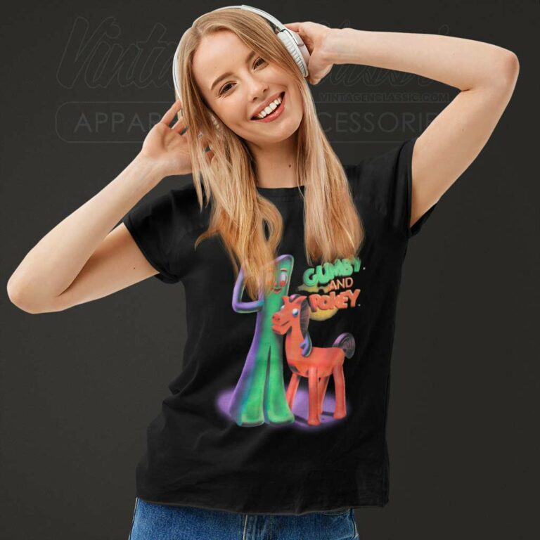 Gumby And Pokey Show Women TShirt Gumby And Pokey Show Women TShirt