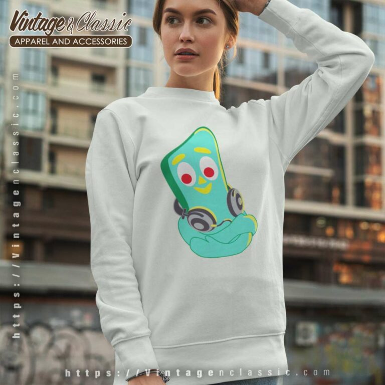 Gumby Headphones Sweatshirt Gumby Headphones Sweatshirt