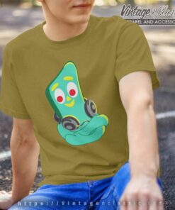 Gumby Headphones Shirt 4 Gumby Headphones T Shirt
