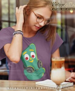 Gumby Headphones Women TShirt