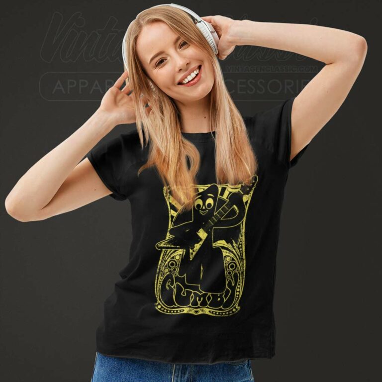 Gumby Rock Star Women TShirt Gumby Rock Star Women TShirt
