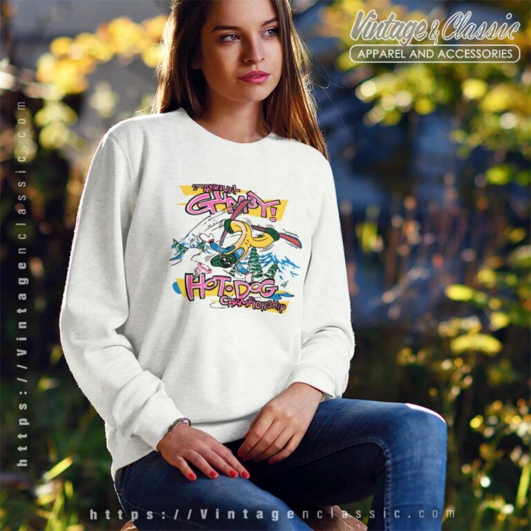 Gumby Shirt Hot Dog Championship Sweatshirt Gumby Shirt Hot Dog Championship Sweatshirt