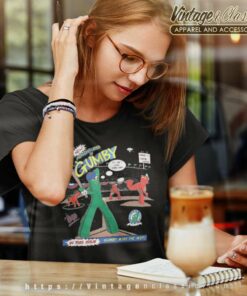 Gumby Shirt The New Adventures Of Gumby Baseball Women TShirt