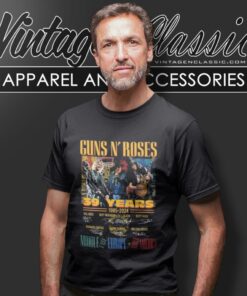 Guns N Rose Shirt 39 Years 1985 2024 Middle East Europe North America Signatures 4 Guns N Rose Shirt 39 Years 1985 2024 Middle East Europe North America Signatures T Shirt