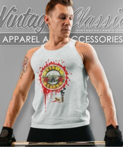 Guns N Rose Shirt Not In This Lifetime Tour Tank Top Racerback