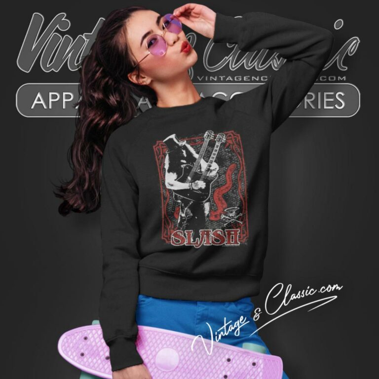 Guns N Rose Shirt Slash Two In One Sweatshirt Guns N Rose Shirt Slash Two In One Sweatshirt