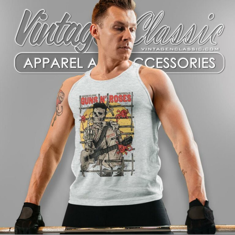 Guns N Rose Shirt Tour Sacramento Ca Tank Top Racerback Guns N Rose Shirt Tour Sacramento Ca Tank Top Racerback