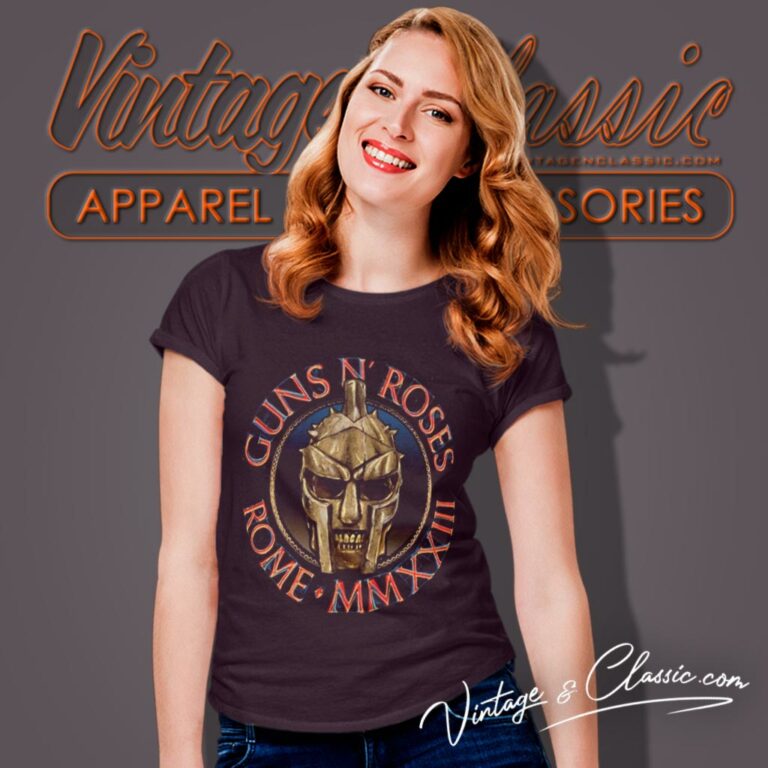 Guns N Rose Shirt World Tour Circo Massimo Rome Italy Women T Shirt Guns N Rose Shirt World Tour Circo Massimo Rome Italy Women T Shirt