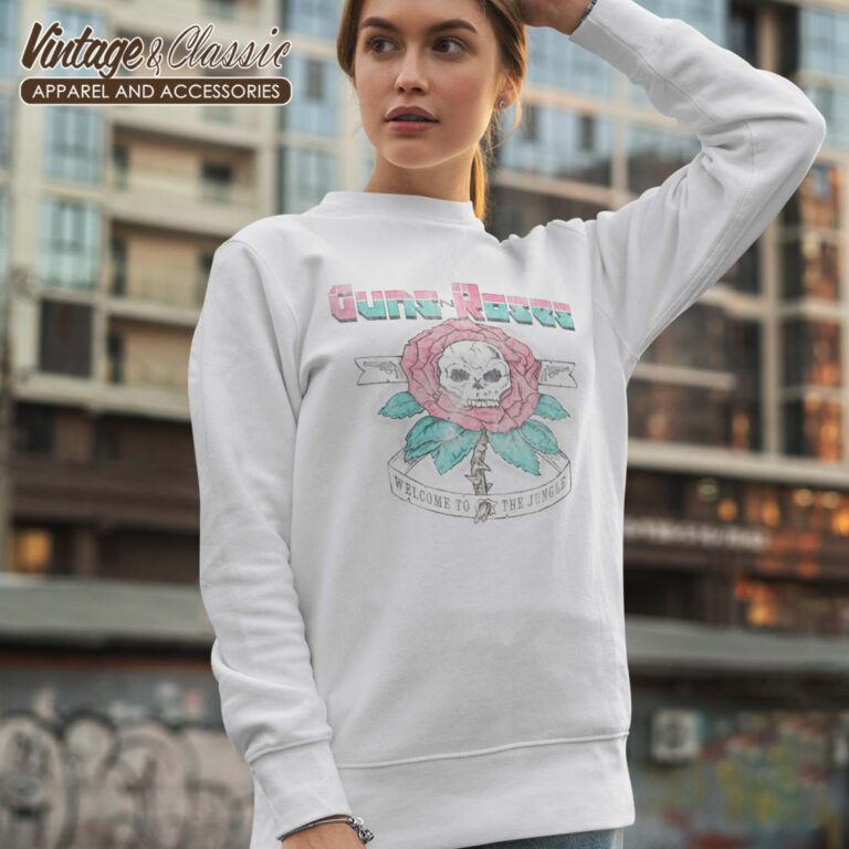 Guns N Roses 1987 Welcome To The Jungle Sweatshirt Guns N Roses 1987 Welcome To The Jungle Sweatshirt