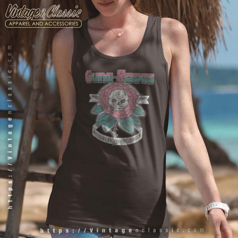 Guns N Roses 1987 Welcome To The Jungle Tanktop Guns N Roses 1987 Welcome To The Jungle Tanktop