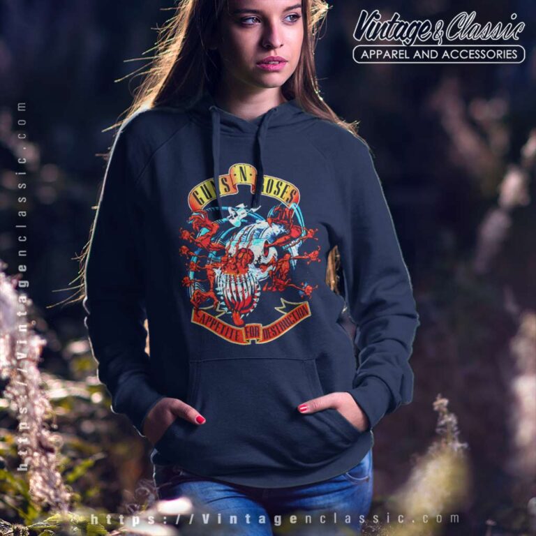 Guns N Roses Afd Avenger Banner Hoodie Guns N Roses Afd Avenger Banner Hoodie