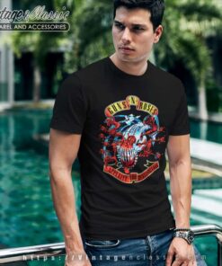 Guns N Roses Afd Avenger Banner T Shirt
