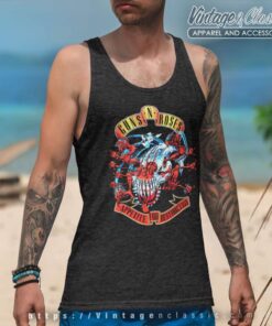 Guns N Roses Afd Avenger Banner Tank Top Racerback