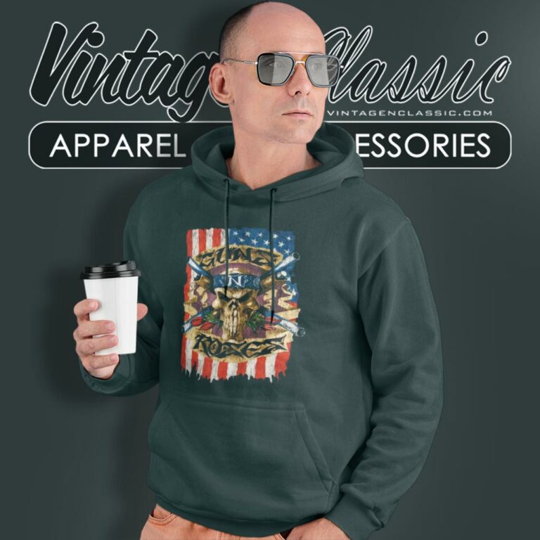 Guns N Roses American Flag Hoodie Guns N Roses American Flag Hoodie