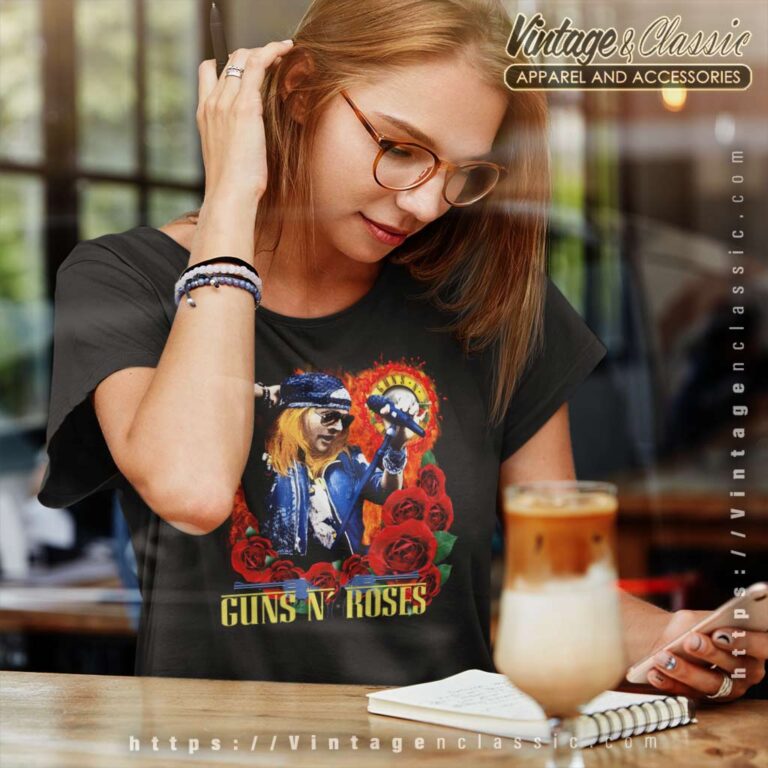 Guns N Roses American Tour Women TShirt Guns N Roses American Tour Women TShirt