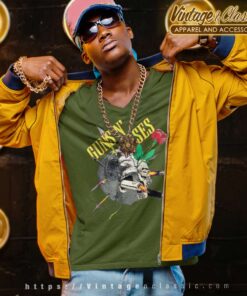 Guns N Roses Appetite For Destruction Album V Neck TShirt