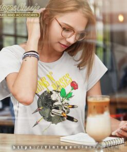 Guns N Roses Appetite For Destruction Album Women TShirt