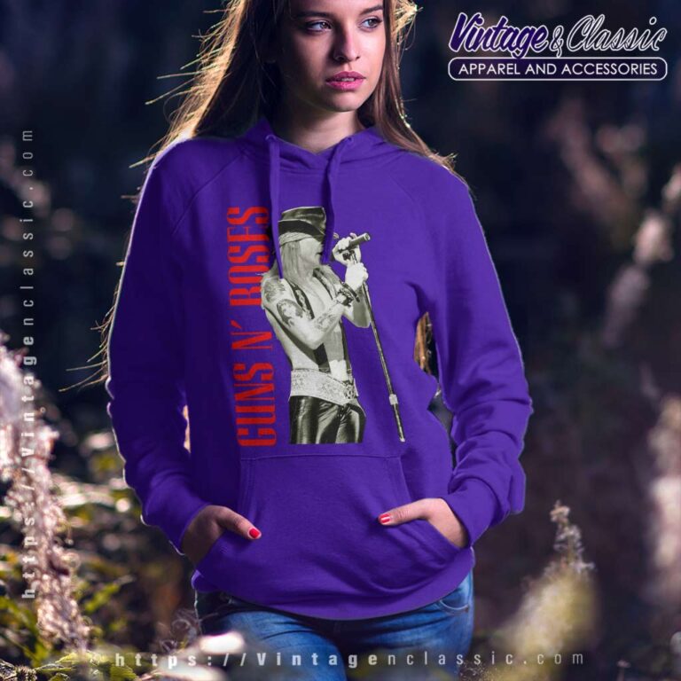 Guns N Roses Axl Live Concert Hoodie Guns N Roses Axl Live Concert Hoodie