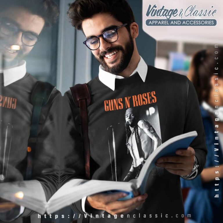 Guns N Roses Axl Live Profile Sweatshirt Guns N Roses Axl Live Profile Sweatshirt