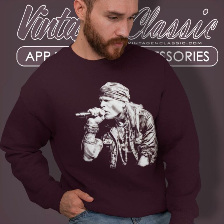Guns N Roses Axl Rose Sweatshirt Guns N Roses Axl Rose Sweatshirt