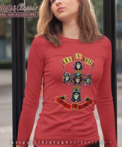Guns N Roses Cross Longsleeves
