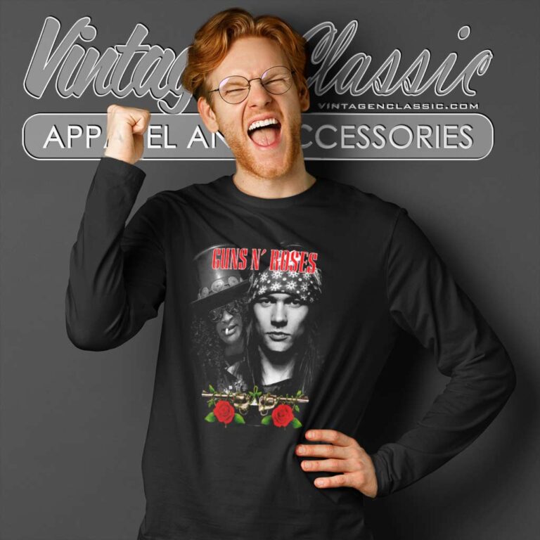 Guns N Roses Duff Mckagan Long Sleeve Tee Guns N Roses Duff Mckagan Long Sleeve Tee