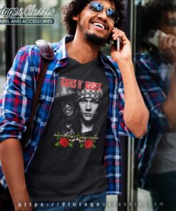 Guns N Roses Duff Mckagan V Neck TShirt