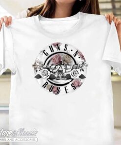Guns N Roses Floral Bullet Shirt 4 Guns N Roses Floral Bullet Shirt