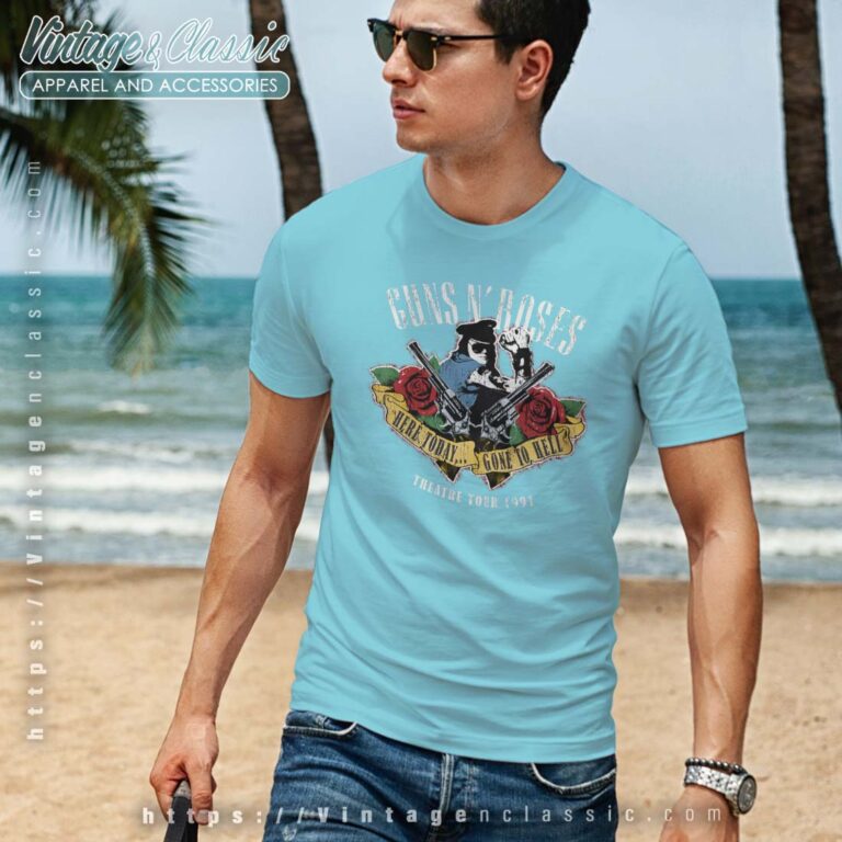 Guns N Roses Here Today Gone To Hell Tshirt Guns N Roses Here Today Gone To Hell Tshirt