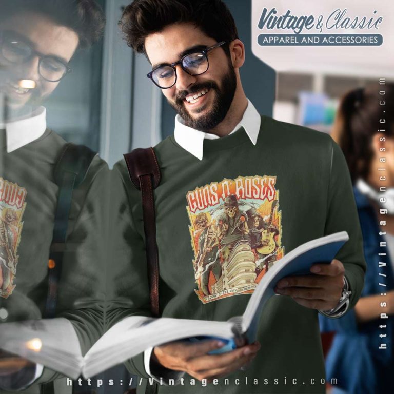 Guns N Roses Israel World Tour 2023 Sweatshirt Guns N Roses Israel World Tour 2023 Sweatshirt