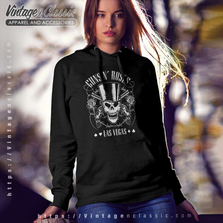 Guns N Roses Las Vegas Skull Hoodie Guns N Roses Las Vegas Skull Hoodie