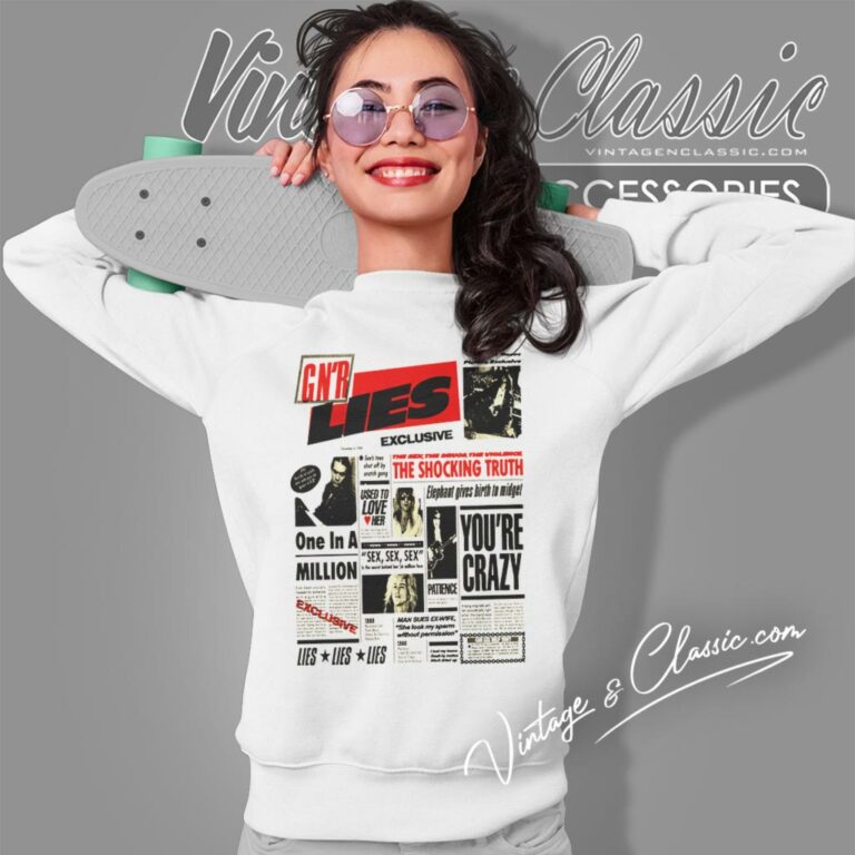 Guns N Roses Lies Sweatshirt Guns N Roses Lies Sweatshirt