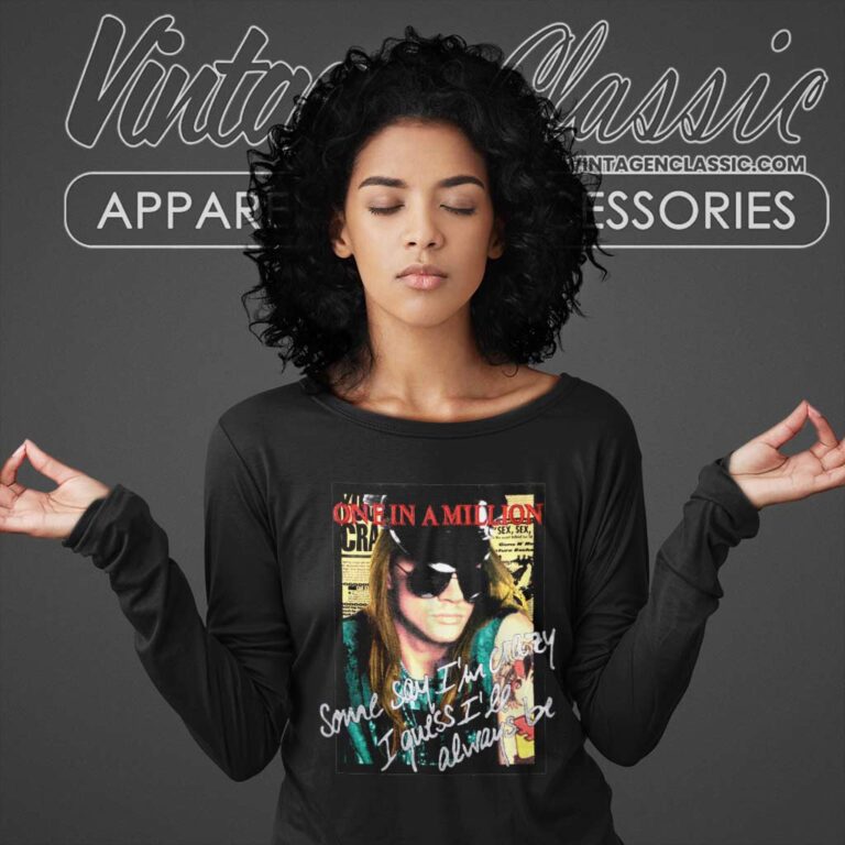 Guns N Roses One In A Million Long Sleeve Tee Guns N Roses One In A Million Long Sleeve Tee