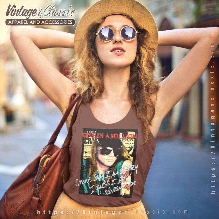 Guns N Roses One In A Million Tank Top Racerback Guns N Roses One In A Million Tank Top Racerback