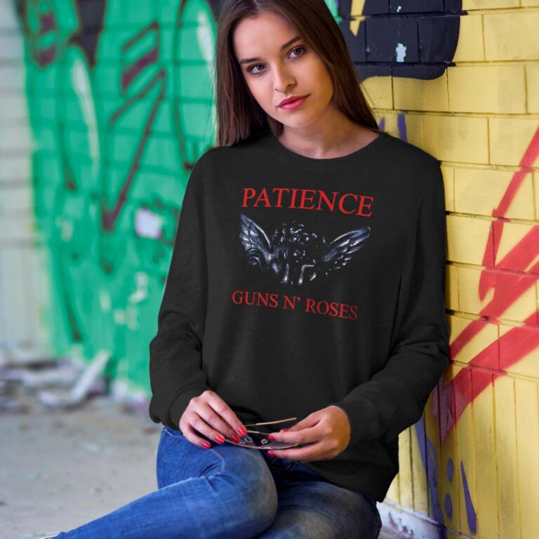 Guns N Roses Patience Sweatshirt Guns N Roses Patience Sweatshirt