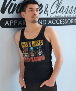 Guns N Roses Shirt Appetite For Destruction Tank Top Racerback