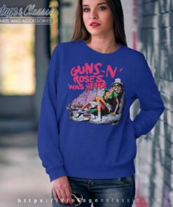 Guns N Roses Shirt Appetite For Destruction Tour Sweatshirt