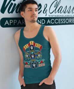 Guns N Roses Shirt Appetite For Destruction Tour Tank Top Racerback
