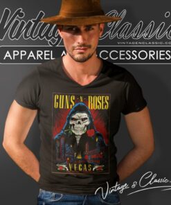 Guns N Roses Shirt Not In This Lifetime Tour Posters 5 Guns N Roses Shirt Not In This Lifetime Tour Posters V Neck TShirt