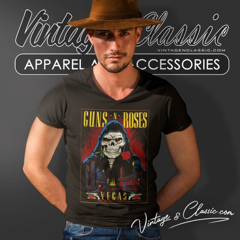 Guns N Roses Shirt Not In This Lifetime Tour Posters V Neck TShirt Guns N Roses Shirt Not In This Lifetime Tour Posters V Neck TShirt