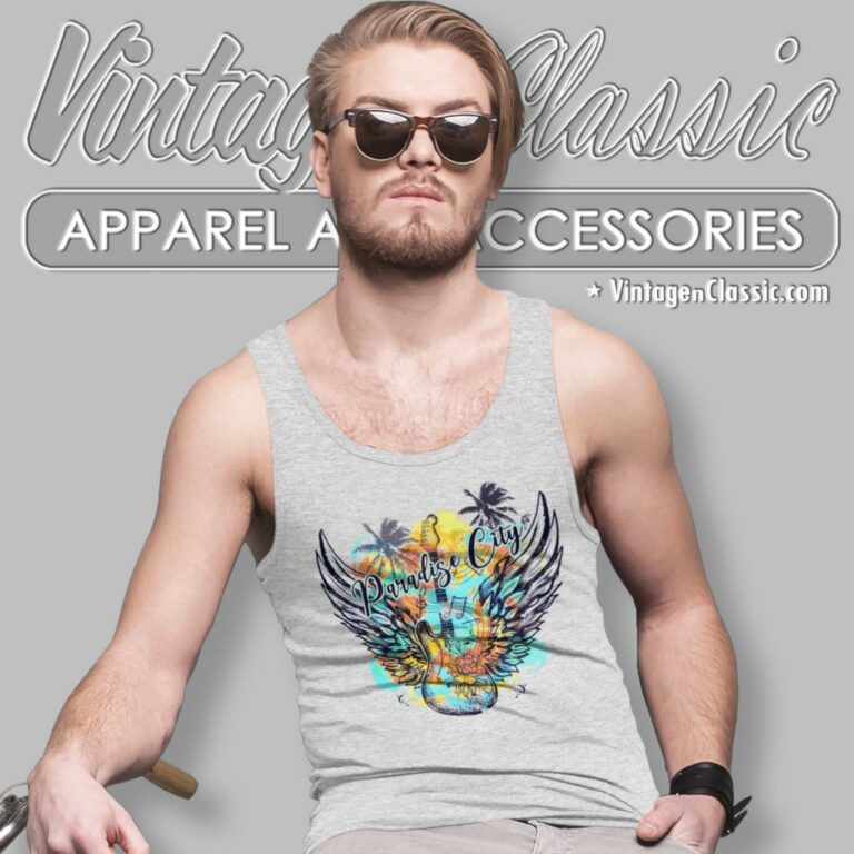 Guns N Roses Shirt Rock And Roll Paradise City Tank Top Racerback Guns N Roses Shirt Rock And Roll Paradise City Tank Top Racerback