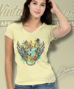 Guns N Roses Shirt Rock And Roll Paradise City V Neck TShirt