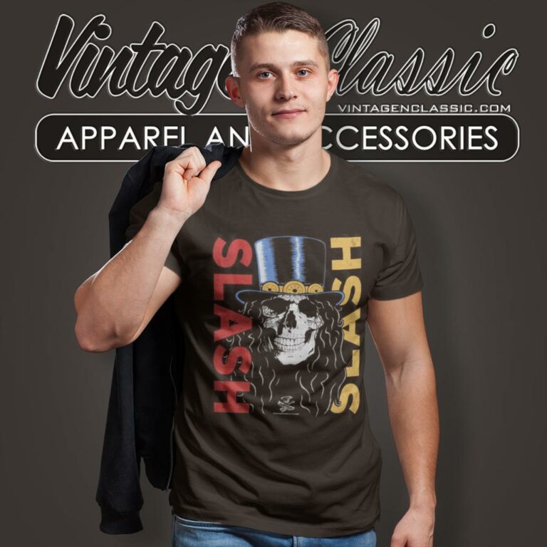 Guns N Roses Shirt Slash Double Slash Skull T Shirt Guns N Roses Shirt Slash Double Slash Skull T Shirt