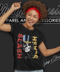 Guns N Roses Shirt Slash Double Slash Skull Women T Shirt