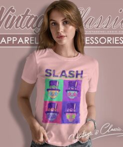 Guns N Roses Shirt Slash Living The Dream Women T Shirt